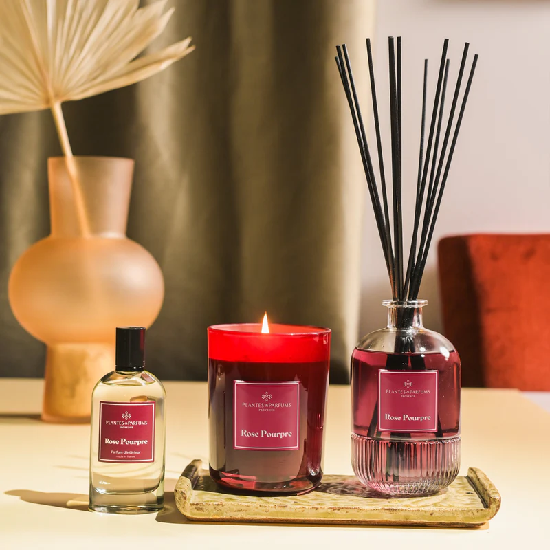 Plantes & Parfum geurstokjes rose