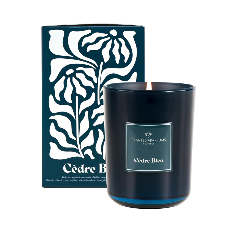 Plantes & parfumes kaars Cedre Blue